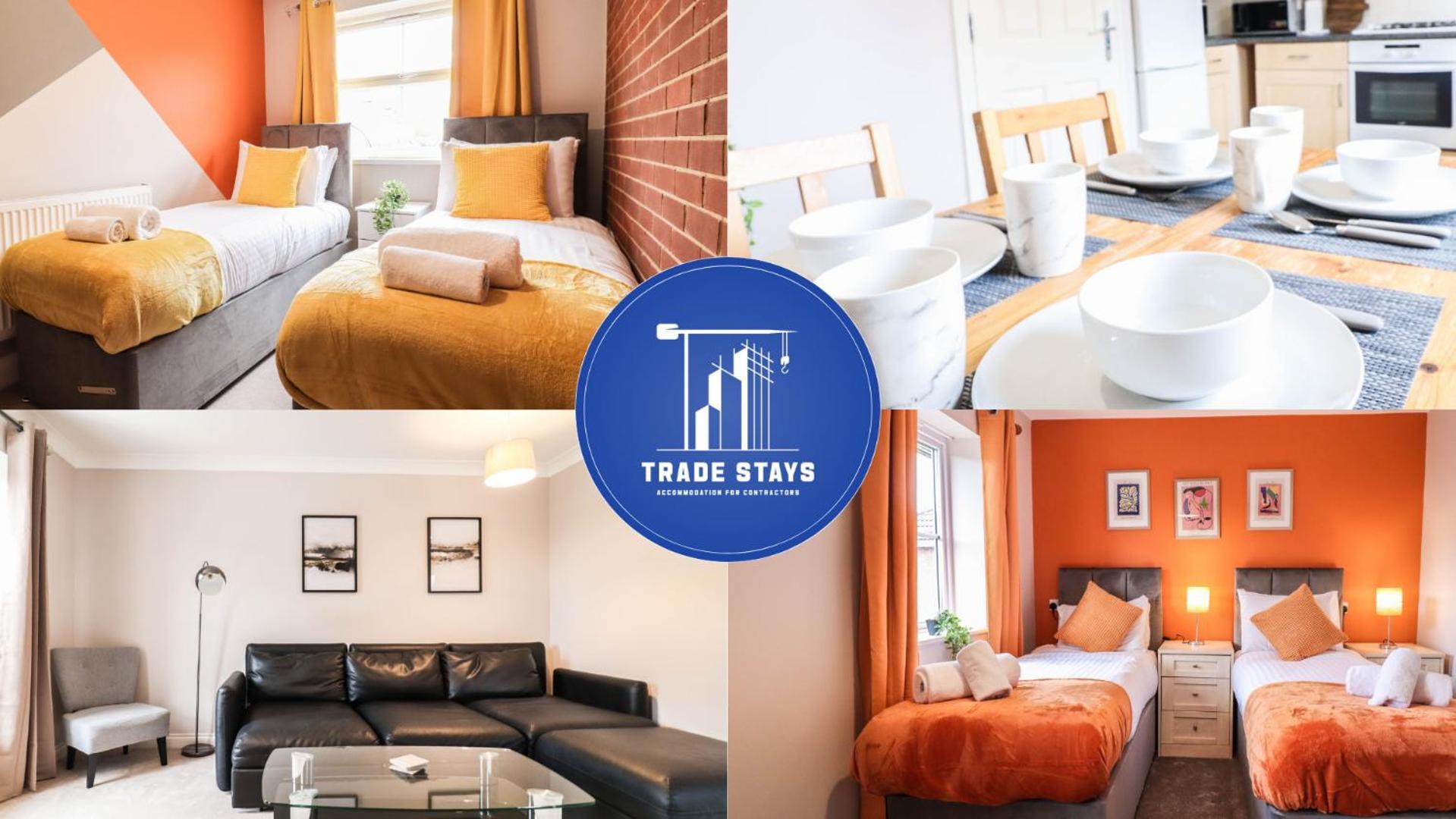 Holiday home Comfortable 4-Bedroom Home With Free Wifi And Driveway